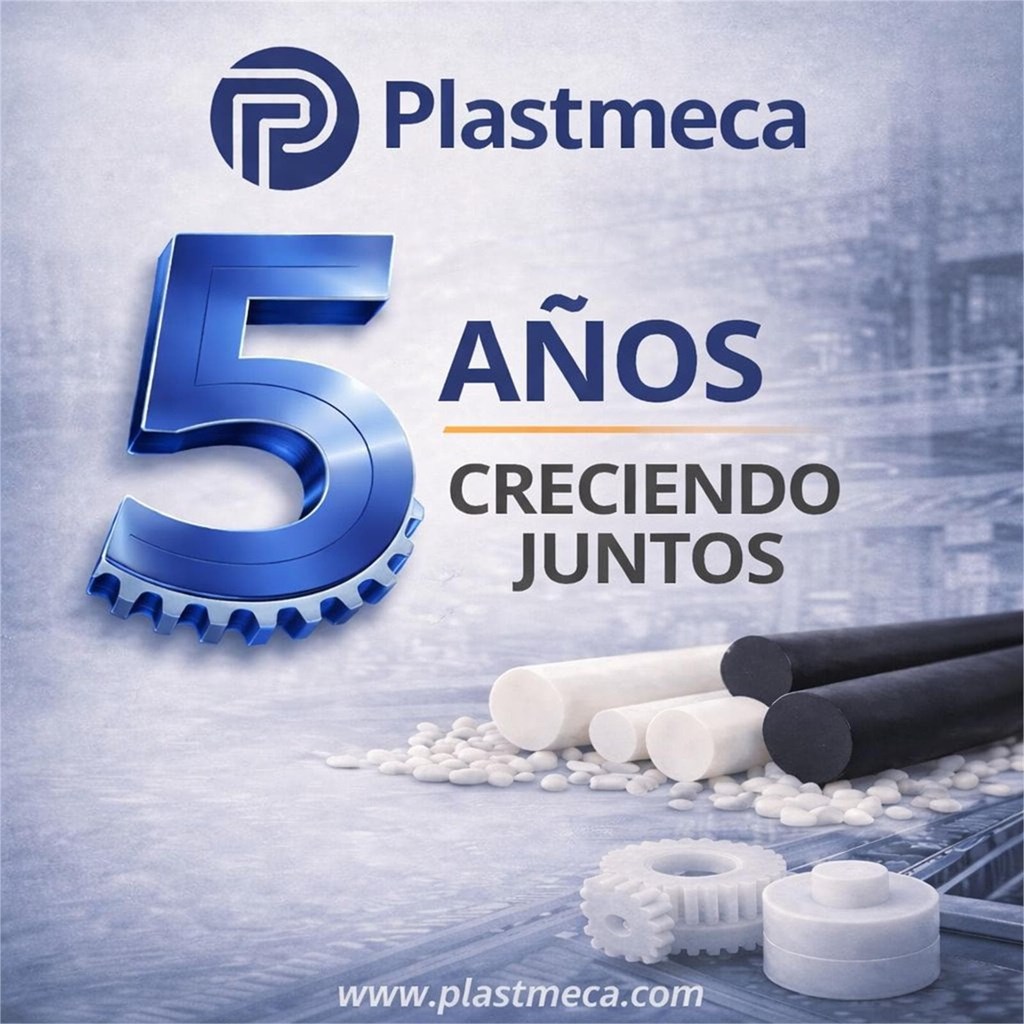 En Plastmeca estamos de celebración: 5 años creciendo juntos