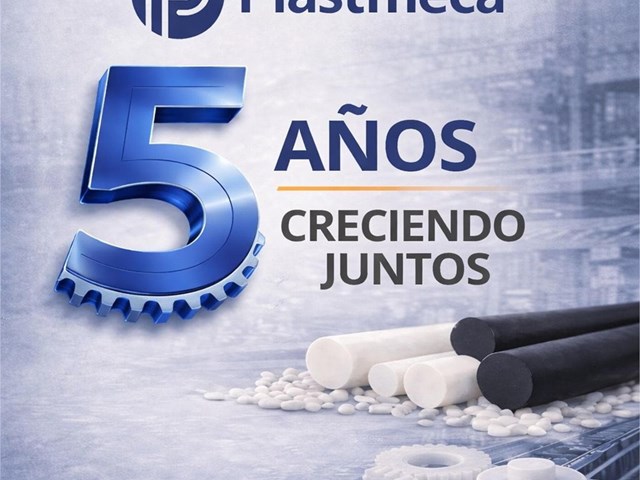 En Plastmeca estamos de celebración: 5 años creciendo juntos
