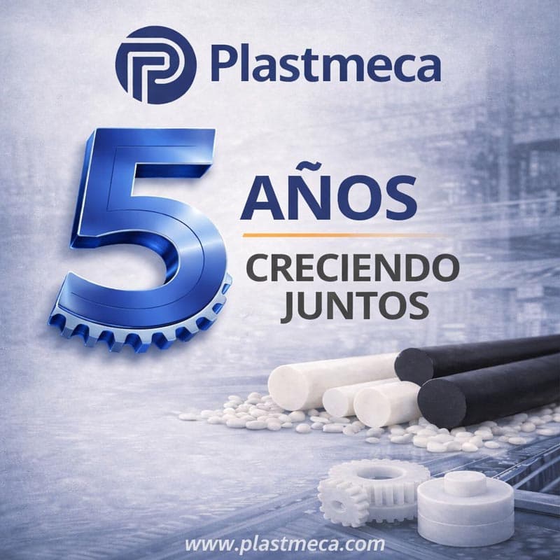 En Plastmeca estamos de celebración: 5 años creciendo juntos